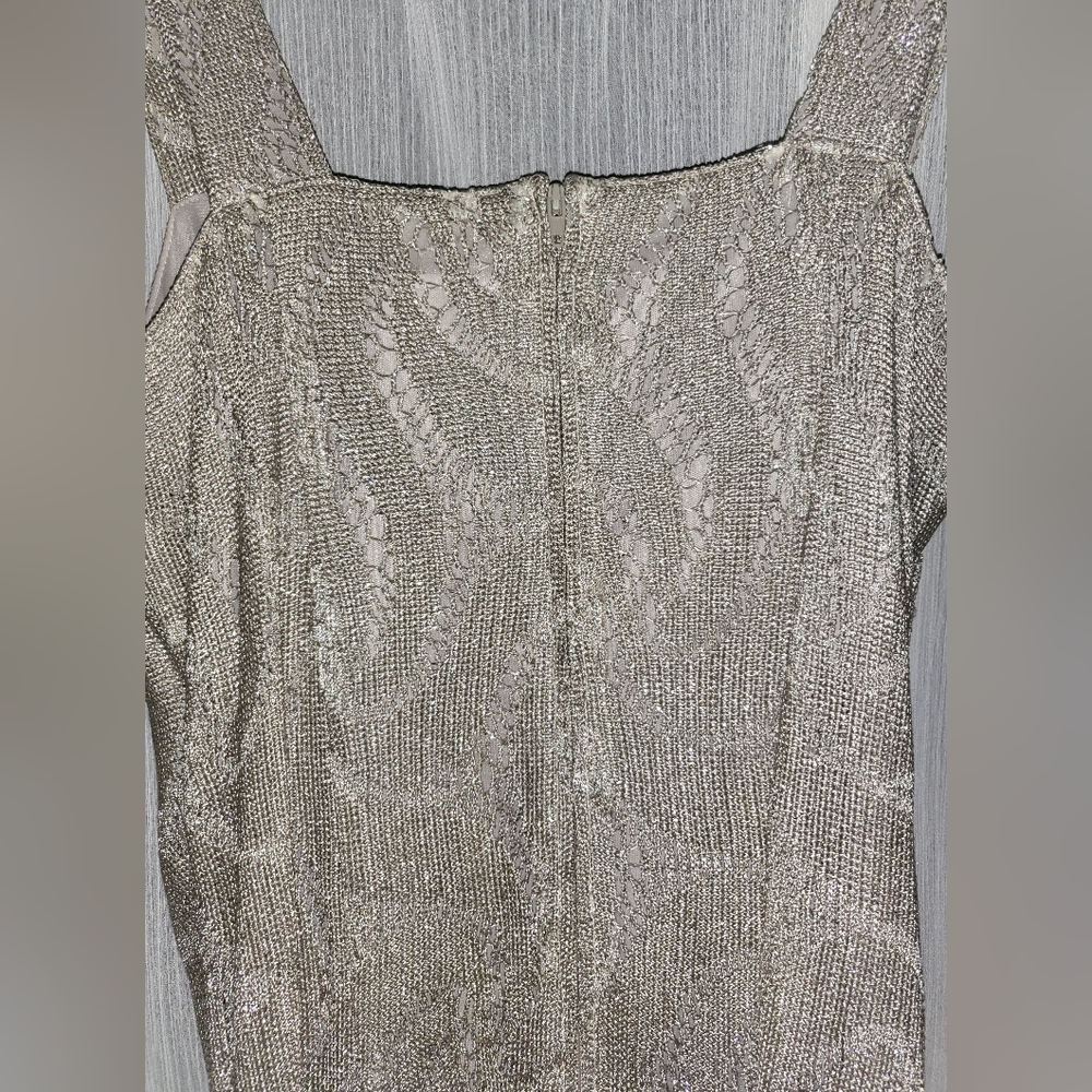 Silver, Full-length Dress - 10 - Picture 4 of 4
